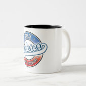 フランスの冒険への探検 ツートーンマグカップ (正面右)