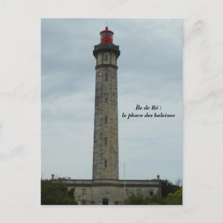 フランスの写真イル・デ・レ –  ポストカード