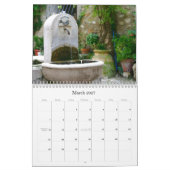 フランスの南 カレンダー (3月 2027)