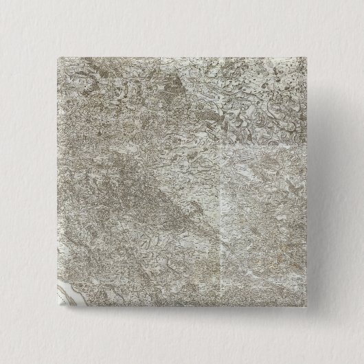 フランスの合成地図3 缶バッジ (正面)