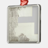 フランスの合成地図4 メタルオーナメント (左)