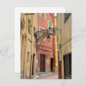 フランスの名刺、メントン (正面/裏面)