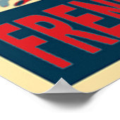 フランスの四分の番上選手 ポスター (角)