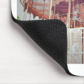 フランスの回転木馬 マウスパッド (コーナー)