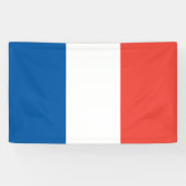 フランスの国威を誇示する目を引くバナー 横断幕 (横)