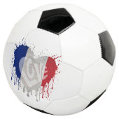 フランスの国旗を愛する サッカーボール (3/4)