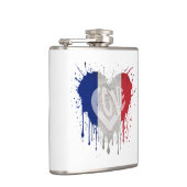 フランスの国旗を愛する フラスク (右)