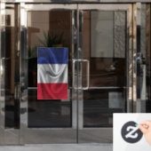 フランスの国旗 ウィンドウサイン (オフィスドア)
