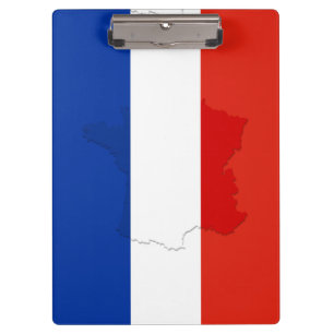 フランスの国旗 クリップボード