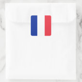 フランスの国旗 スクエアシール (バッグ)