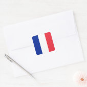 フランスの国旗 スクエアシール (封筒)