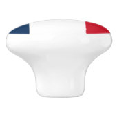 フランスの国旗 セラミックノブ (側面)