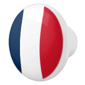 フランスの国旗 セラミックノブ (右)