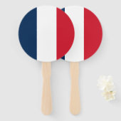 フランスの国旗 ハンドファン (正面&裏面)