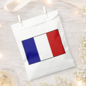 フランスの国旗 フェイバーバッグ (クリップ留めされた状態)