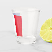 フランスの国旗（フランス） ショットグラス (右)