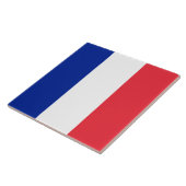 フランスの国旗（フランス） タイル (側面)