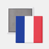 フランスの国旗(フランス) マグネット (正面/裏面)