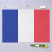 フランスの国旗（フランス） 薄葉紙 (クラフト)