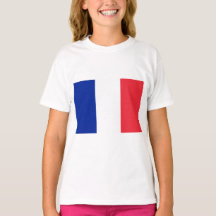 フランスの国旗（フランス） Tシャツ