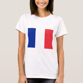 フランスの国旗（フランス） Tシャツ