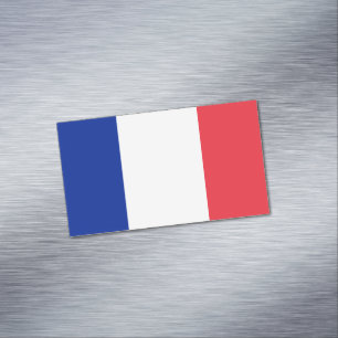 フランスの国旗 マグネット名刺