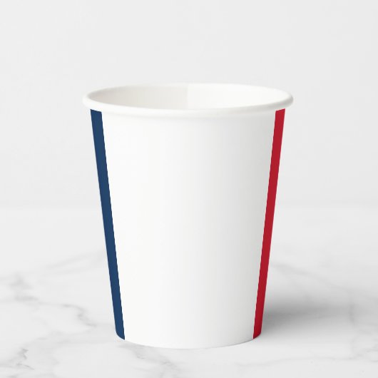 フランスの国旗 紙コップ (左)
