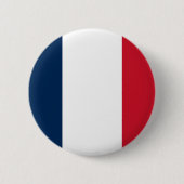 フランスの国旗 缶バッジ (正面)