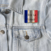 フランスの国旗 缶バッジ (インサイチュ)