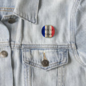 フランスの国旗 缶バッジ (インサイチュ)