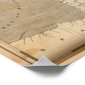 フランスの地図：アロースミス ポスター (角)