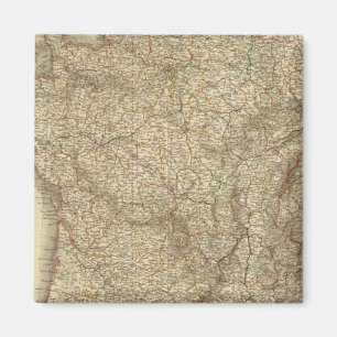 フランスの地図 マグネット