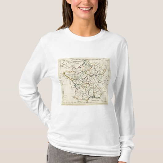 フランスの地域 Tシャツ (正面)