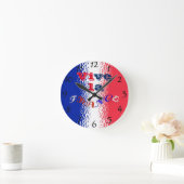 フランスの壁時計 ラウンド壁時計 (ホーム)