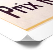 フランスの夏、散策のレディース、ヴィンテージ ポスター (角)