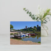 フランスの天使の港 箔シーズンポストカード (立ち正面)