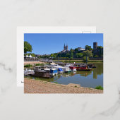 フランスの天使の港 箔シーズンポストカード (正面/裏面)