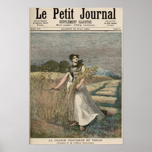 フランスの寓話 ポスター (正面)