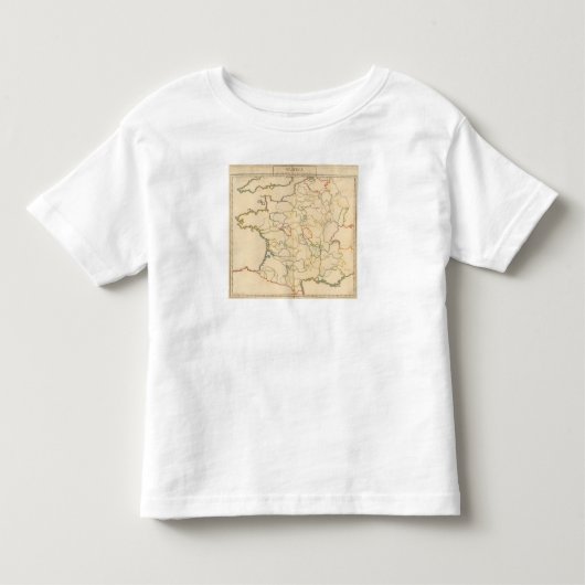 フランスの川 トドラーTシャツ (正面)