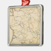 フランスの川 メタルオーナメント (左)