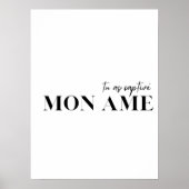 フランスの引用文。捕虜としてのTU名» Poster ポスター (正面)