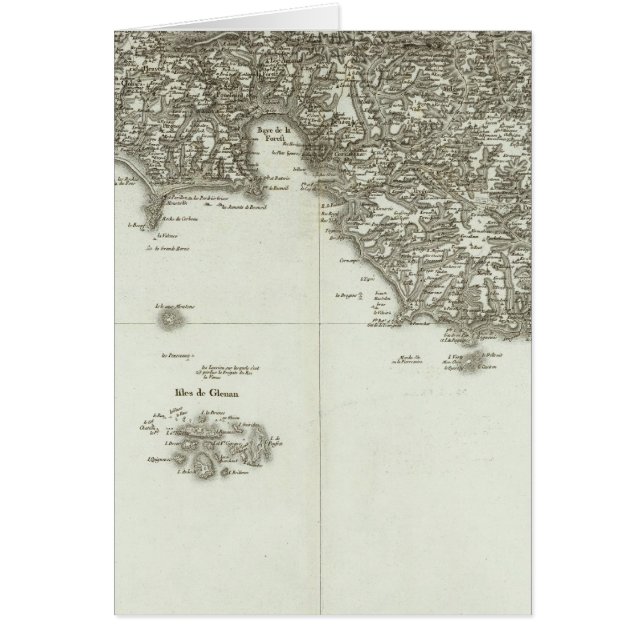 フランスの彫刻地図2 (正面)