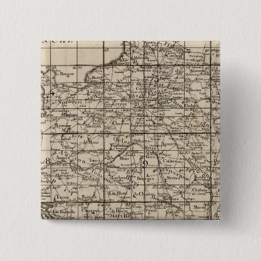 フランスの指標 缶バッジ (正面)