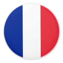 フランスの旗とセラミックノブのプル セラミックノブ