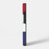 フランスの旗のスマホケース iPhoneケース (左側面)
