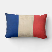 フランスの旗の動揺してな枕-フランス語 ランバークッション (裏面)