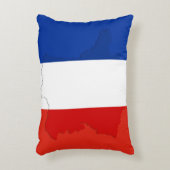 フランスの旗 アクセントクッション (正面(垂直))