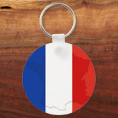 フランスの旗 キーホルダー (正面)
