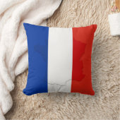 フランスの旗 クッション (ブランケット)