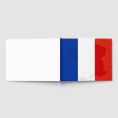 フランスの旗 ゲストブック (全面)